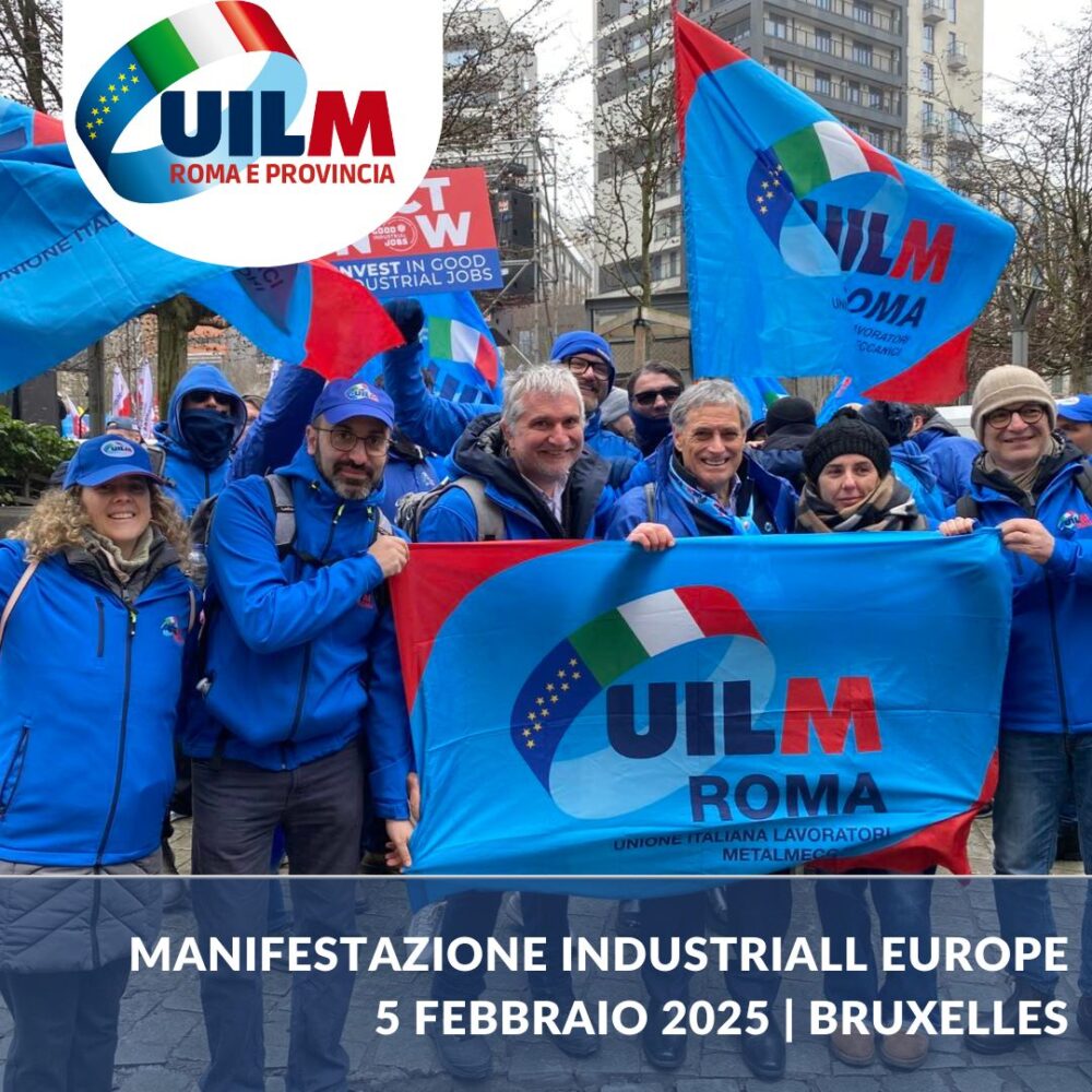 BRUXELLES – MANIFESTAZIONE INDUSTRIALL EUROPE