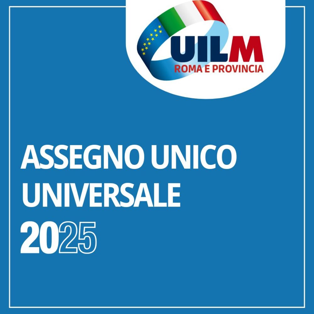 ASSEGNO UNICO UNIVERSALE PER I FIGLI A CARICO